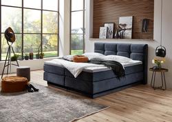 Produktbild von Boxspringbett ca. 217 x 112 x 168 cm Dreamoro                 Blau
     | Möbel Inhofer