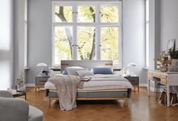 Produktbild von Boxspringbett ca. 181 x 102 x 218 cm Birkenstock                 grau
     | Möbel Inhofer