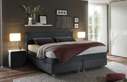 Produktbild von Boxspringbett ca. 216 x 112 x 166 cm Ruf Betten                 grau
     | Möbel Inhofer