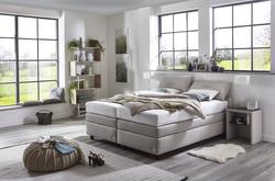 Produktbild von Boxspringbett ca. 200 x 118 x 180 cm Ruf Betten                 beige
     | Möbel Inhofer