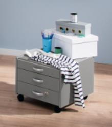 Produktbild von Rollcontainer   DIEGO/DIEGO GT
 PAIDI                 Holzwerkstoff
                     grau
     ca. 38x27x44 cm | Möbel Inhofer