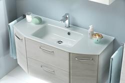 Produktbild von Waschbecken ca. 112 x 1 x 48 cm                 weiß
    | Möbel Inhofer