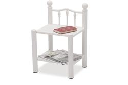 Produktbild von Nachttisch ca. 45 x 68 x 40 cm inbuy                 weiß
     | Möbel Inhofer