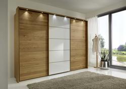 Produktbild von Schwebetürenschrank ca. 300 x 217 x 67 cm Wiemann                 weiß
     | Möbel Inhofer