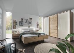 Produktbild von Schlafzimmer ca. 300 x 217 x 67 cm MONDO                 weiß
     | Möbel Inhofer