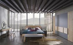 Produktbild von Bett ca. 203 x 100 x 226 cm Voglauer                 braun
     | Möbel Inhofer