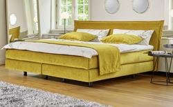 Produktbild von Boxspringbett ca. 220 x 106 x 189 cm WK Wohnen                 gelb
     | Möbel Inhofer