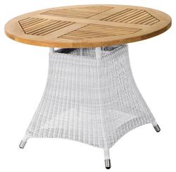 Produktbild von Gartentisch                 Kunststoff
                    braun
    ca. 100 x 75 x 100 cm 
| Möbel Inhofer