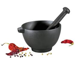 Produktbild von Mörser und Stößel                 Metall
                    schwarz
    | Möbel Inhofer