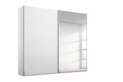 Produktbild von Schwebetürenschrank ca. 226 x 223 x 69 cm rauch ORANGE                 weiß
     | Möbel Inhofer