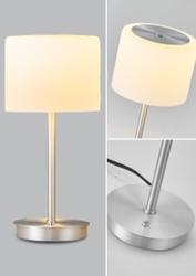 Produktbild von Tischleuchte                 LED
                    Tastdimmer
                    silber
    | Möbel Inhofer