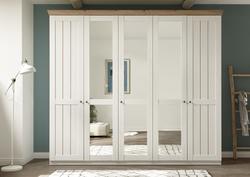 Produktbild von Drehtürenschrank ca. 256 x 226 x 60 cm Dreamoro                 weiß
     | Möbel Inhofer