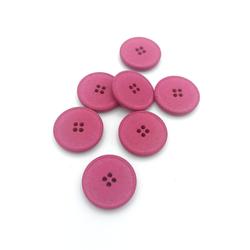 Produktbild von Ökoknöpfe aus Hanf 18 mm magenta (14)