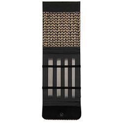 Produktbild von Lana Grossa Strumpfnadelset  Edelstahl (2,25 - 3,5 mm / 15 cm) alcantara
