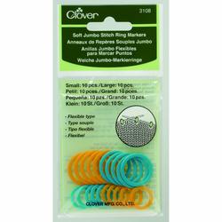 Produktbild von Clover weiche Jumbo-Markierringe