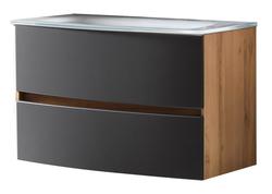 Produktbild von Waschtischunterschrank ca. 80 x 53 x 49 cm                 grau
    | Möbel Inhofer
