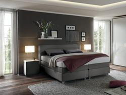 Produktbild von Boxspringbett ca. 185 x 112 x 217 cm Ruf Betten                 grau
     | Möbel Inhofer