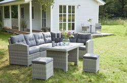 Produktbild von Dining – Ecklounge                 Metall
                    grau
    ca. 0 x 0 x 0 cm 
| Möbel Inhofer