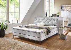 Produktbild von Boxspringbett ca. 214 x 104 x 160 cm Sun Garden                 silber
     | Möbel Inhofer