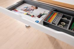 Produktbild von Schubkasten   TEENIO
 PAIDI                 Metall
                     silber
     ca. 88x4x32 cm | Möbel Inhofer