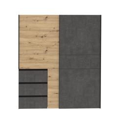 Produktbild von Schwebetürenschrank ca. 170 x 200 x 61 cm Dreamoro                 grau
     | Möbel Inhofer