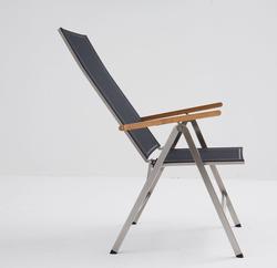 Produktbild von Loungesessel                 Textil
                    grau
    ca. 59 x 114 x 69 cm 
| Möbel Inhofer