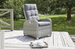 Produktbild von Loungesessel                 Kunststoff
                    grau
    ca. 73 x 110 x 90 cm 
| Möbel Inhofer