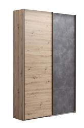 Produktbild von Schwebetürenschrank   Lafabrica
 Composad                 Holzwerkstoff
                     grau
     ca. 150x223x60 cm | Möbel Inhofer