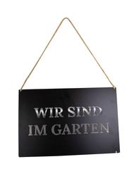 Produktbild von Dekoschild                 Metall
                    schwarz
    | Möbel Inhofer