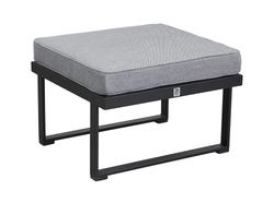 Produktbild von Gartenhocker                 Metall
                    schwarz
    ca. 43 x 60 x 59 cm 
| Möbel Inhofer