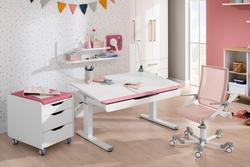 Produktbild von Schreibtisch   TEENIO
 PAIDI                 Holzwerkstoff
                     rosa
     ca. 120x79x75 cm | Möbel Inhofer