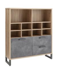 Produktbild von Regal   Lafabrica
 Composad                 Holzwerkstoff
                     grau
     ca. 131x35x147 cm | Möbel Inhofer