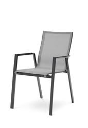 Produktbild von Stapelstuhl                 Textil
                    grau
    ca. 56 x 88 x 65 cm 
| Möbel Inhofer