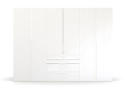 Produktbild von Drehtürenschrank ca. 301 x 223 x 61 cm rauch ORANGE                 weiß
     | Möbel Inhofer