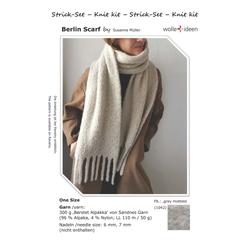 Produktbild von Strickkit "Berlin Scarf" by Susanne Müller Fb. 1042 incl. Anleitung
