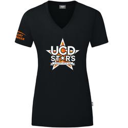 Produktbild von UCD T-Shirt Organic Damen, schwarz, Größe 34