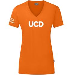 Produktbild von UCD T-Shirt Organic Damen, orange, Größe 34