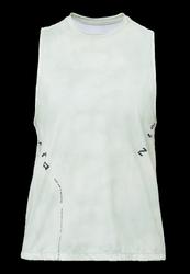 Produktbild von  Block Printed Singlet, L, Seafoam Mesh Print