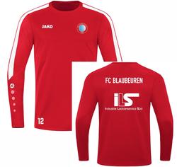 Produktbild von FC Blaubeuren Sweat Power, rot/weiß, Größe S