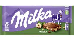 Produktbild von Milka Schokoladentafel Haselnuss