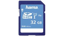 Produktbild von HAMA SDHC 32GB Class 10 UHS-I 80MB/s