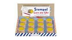 Produktbild von Bunte Geschenke 11554 Stempel Lern Die Uhr