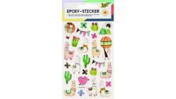 Produktbild von folia Epoxy-Sticker ALPACA 10x15cm