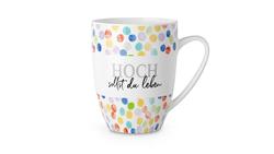 Produktbild von Geschenk für Dich Becher Hoch sollst du leben 0,25l