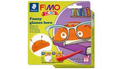 Produktbild von STAEDTLER Modelliermasse FIMO® Kids funny papers kit "glasses hero"