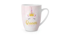 Produktbild von Geschenk für Dich Becher Einhorn Queen of the day 0,25l