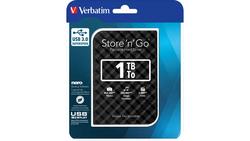 Produktbild von Festplatte 1TB, USB 3.0, 6.35cm (2.5''), schwarz
