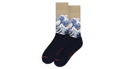 Produktbild von MuseARTa Unisex Socken Katsushika Hokusai - Die große Welle vor Kanagawa