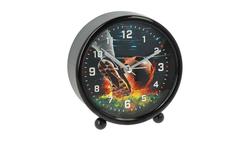 Produktbild von Wecker mit Quarzuhrwerk Fussball schwarz