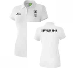 Produktbild von SSV Ulm 1846, Damen Teamsport Poloshirt, weiß, 48 ja nein
